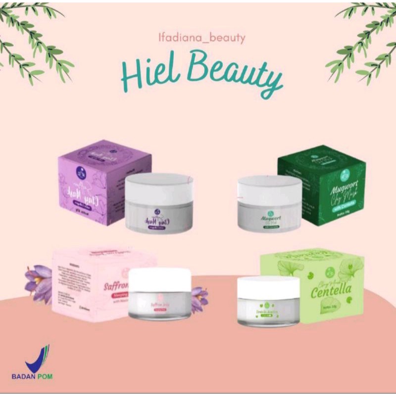clay mask centella by hiel beauty clay mask mugwort hiel beauty clay mask