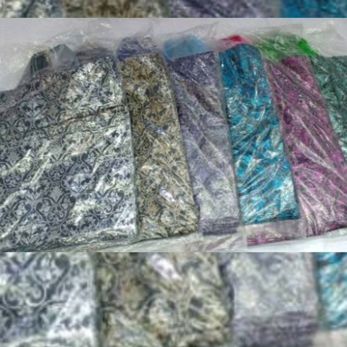 

✨ BISA COD ✨ Kantong Plastik SHD Motif Batik Metalik ukuran 35x40