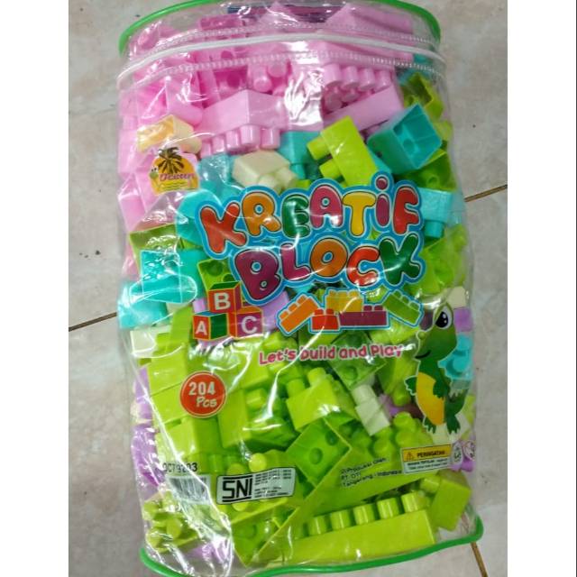 

Kreatif block isi 204pcs