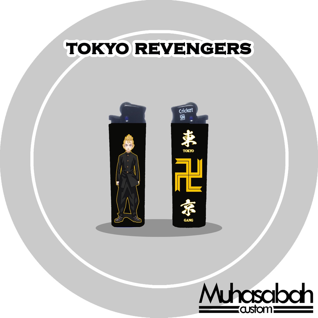 Tokyo Revengers Korek Api Cricket Custom Gambar Unik Murah Edisi