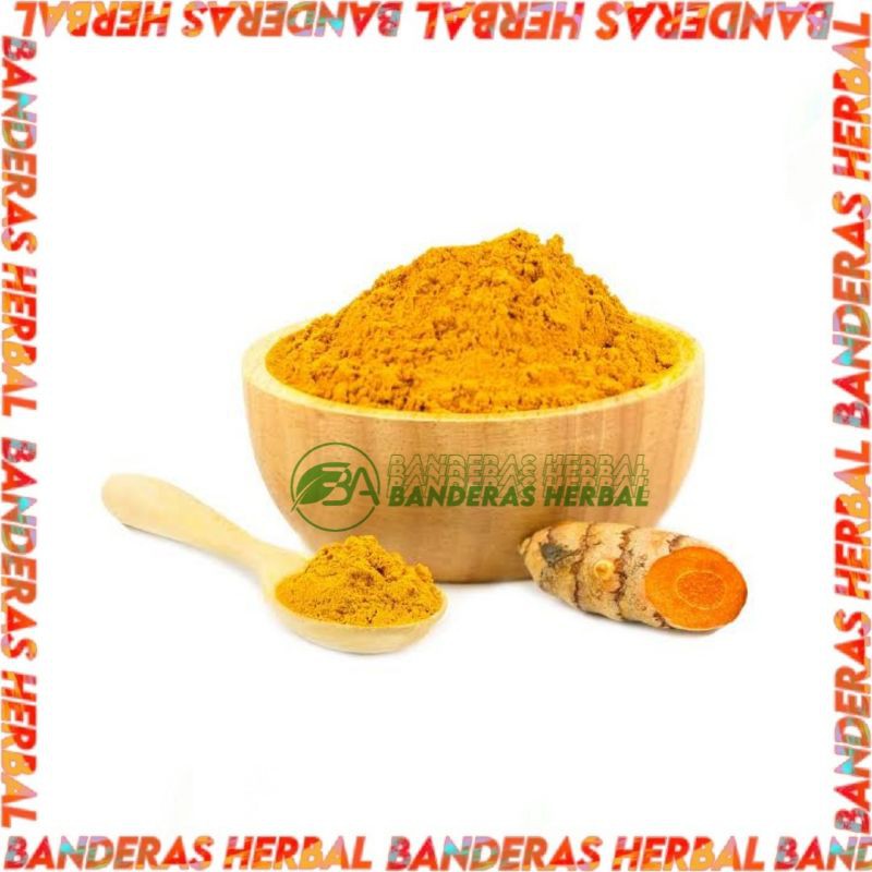 

(FRESH 1000gr) Kunyit - Kunir Murni Bubuk banderasherbal