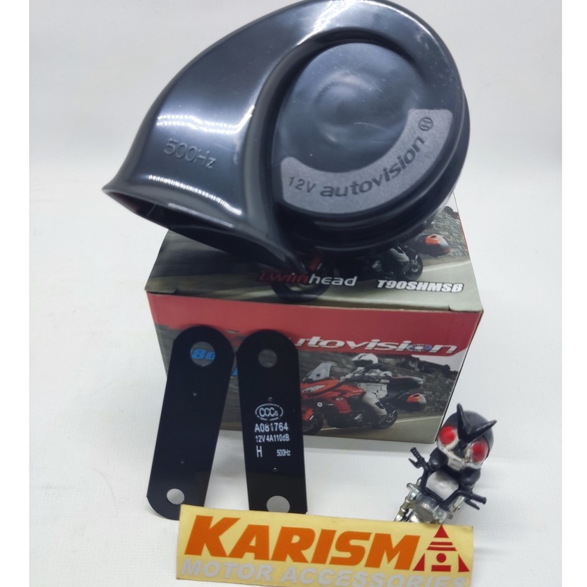 Bel Horn Klakson Keong Single 12 Volt Autovision Klakson Motor Snail Horn