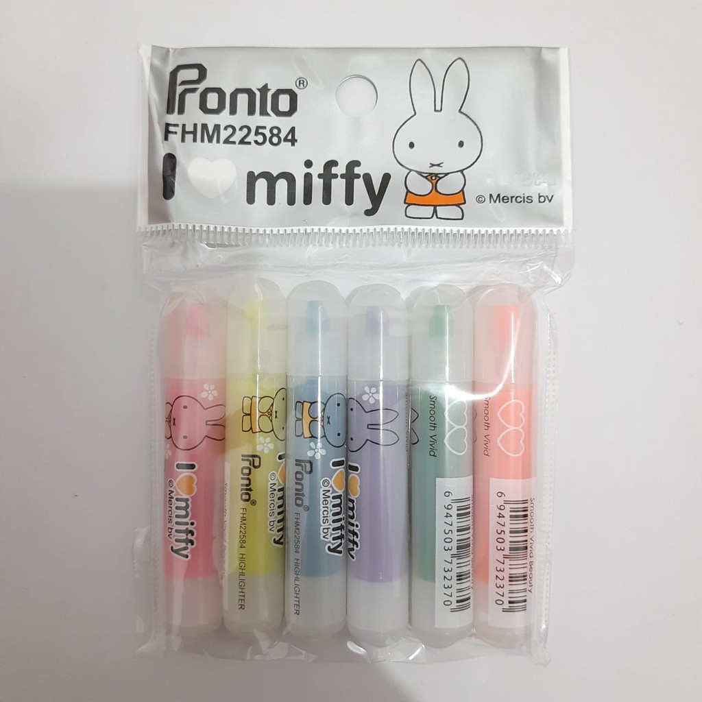 PRONTO MINI HIGHLIGHTER 1 PACK = 6 PCS