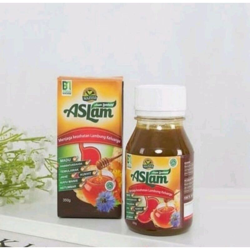 

madu aslam original 350 grm solusi tepat masalah lambung anda | madu maag | obat asam lambung | madu lambung