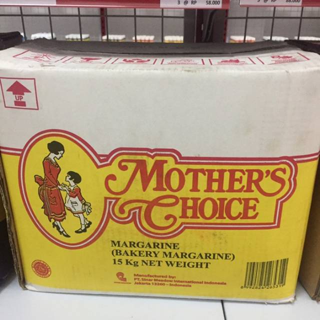 

Margarine mother choice 15kg khusus GOJEK/GRAB