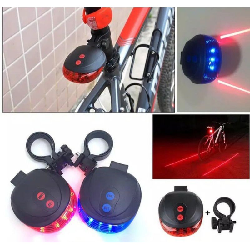 LAMPU BELAKANG SEPEDA