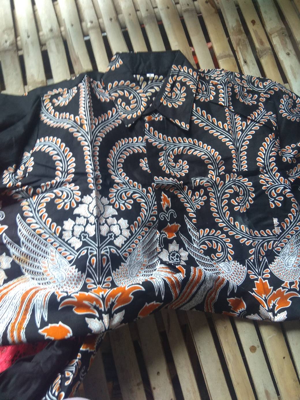 [new Arival] Wou Batik Couple Ayusita Ruffle Batik Couple Ori Ndoro Jowi Dnt Garansi Termurah- Bg094