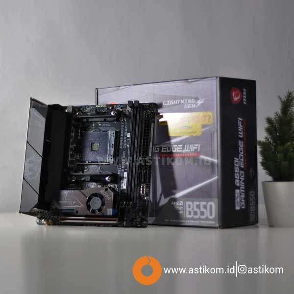 Motherboard MSI MPG B550I Gaming Edge WiFi AM4 B550 DDR4 | By Astikom