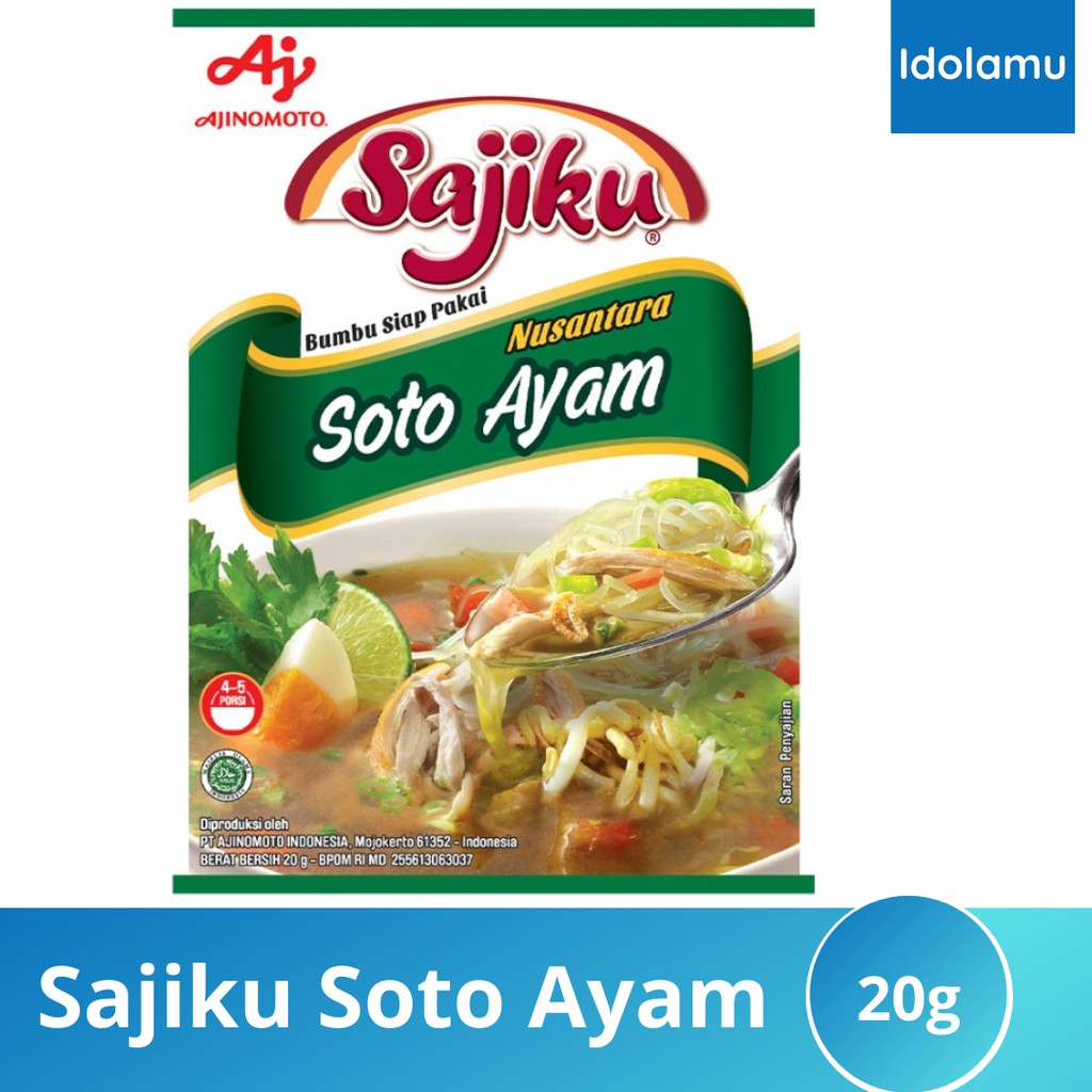 

Sajiku bumbu soto ayam 20 Gram