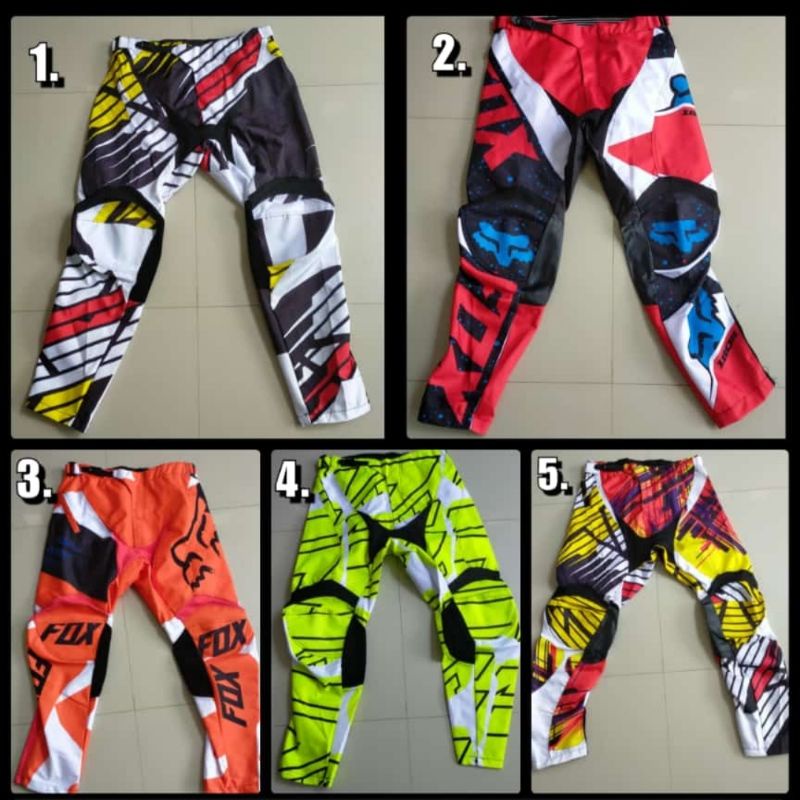 Celana Trail Model Fox Alpinestars Cross Trail