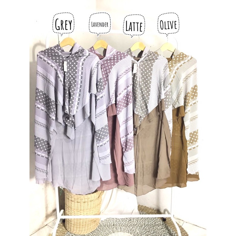 KHIMAR MOTIF CERUTY 6 SAUDARA NAOMY