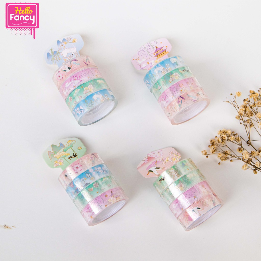 

Selotip Karakter Super Transparan Fancy Untuk Notebook / Super Transparent Crystal Tape LK-65507