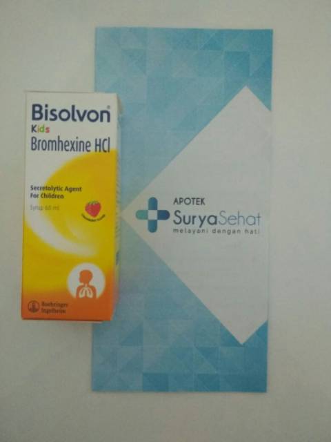 BISOLVON Sirup 60ml untuk Pengencer Batuk Berdahak