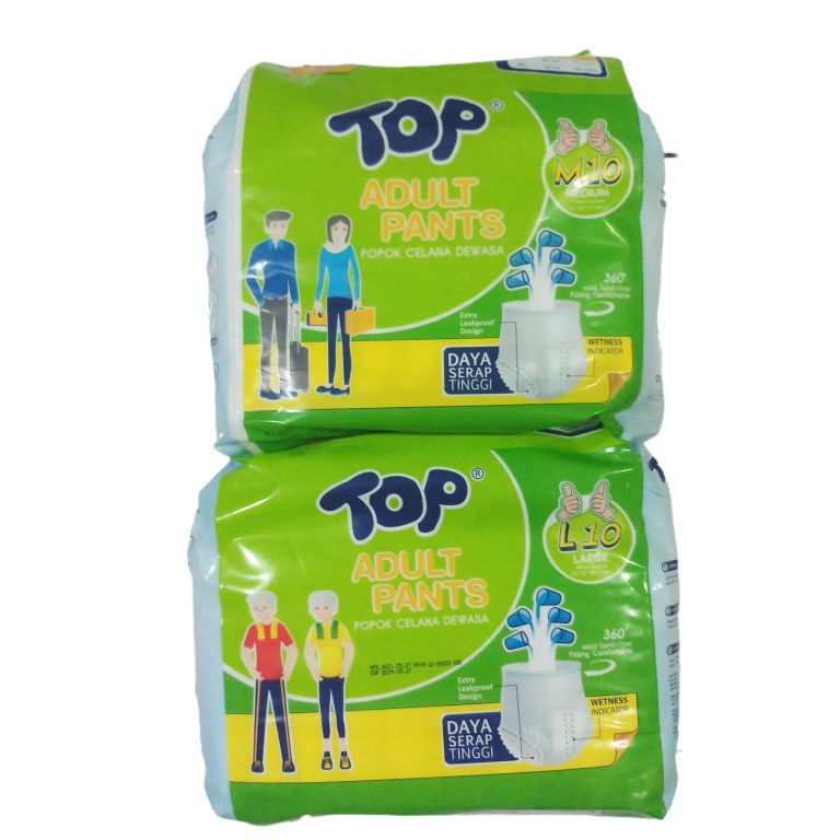 Top Adult Pants M/L/XL 10 PADS/centraltrenggalek