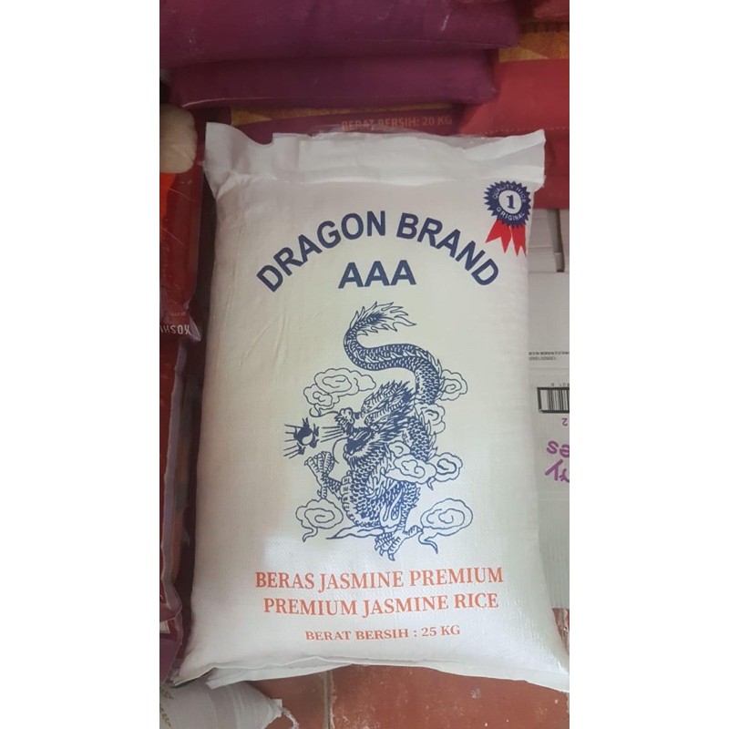 

Dragon Brand Beras Jasmine Premium AAA Vietnam 20KG
