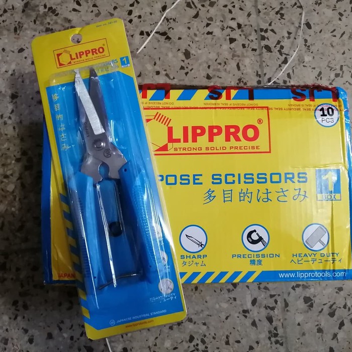 

gunting serbaguna lippro kualitas bagus COD bisa