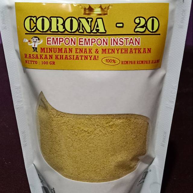 

Empon Empon Rempah Bubuk Instan