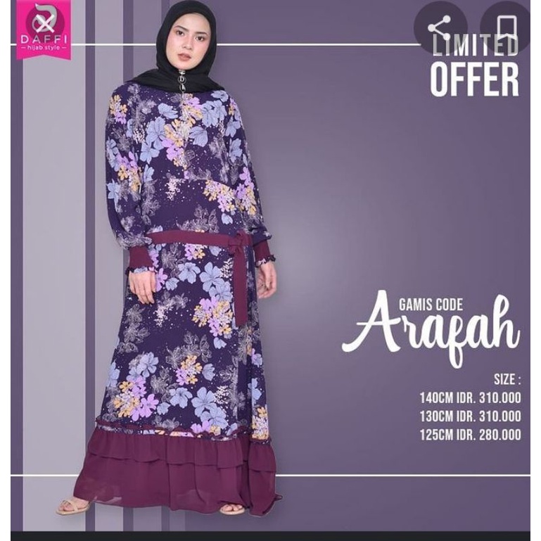 DAFFI GAMIS | GAMIS ARAFAH