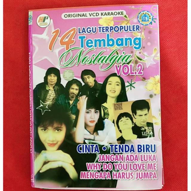 Murah banget VCD original karaoke 14 tembang Nostalgia vol 2