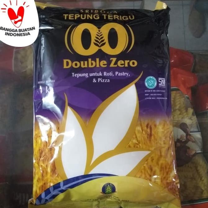 

sriboga double zero 1kg tepung terigu roti pastry pizza