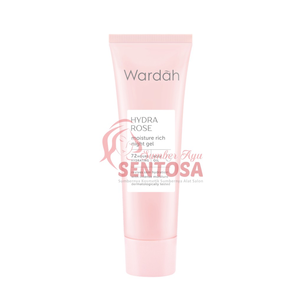 WARDAH HYDRA ROSE MOISTURE RICH NIGHT GEL 17ML