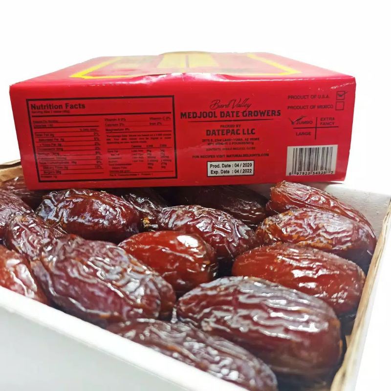 Kurma Medjool California Natural Delights Premium