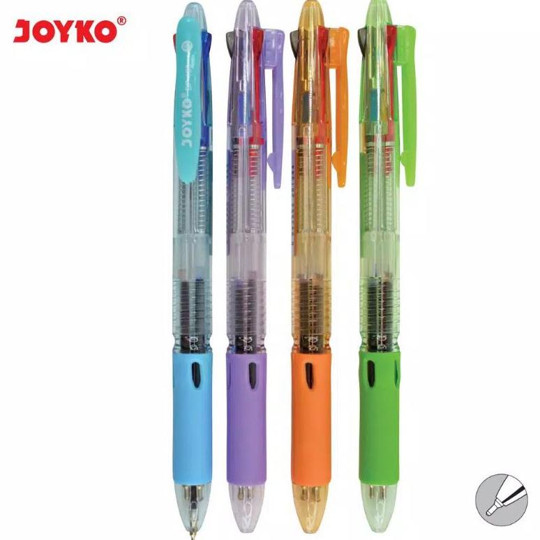 

Pulpen Joyko 3-Warna BP-199 Trico
