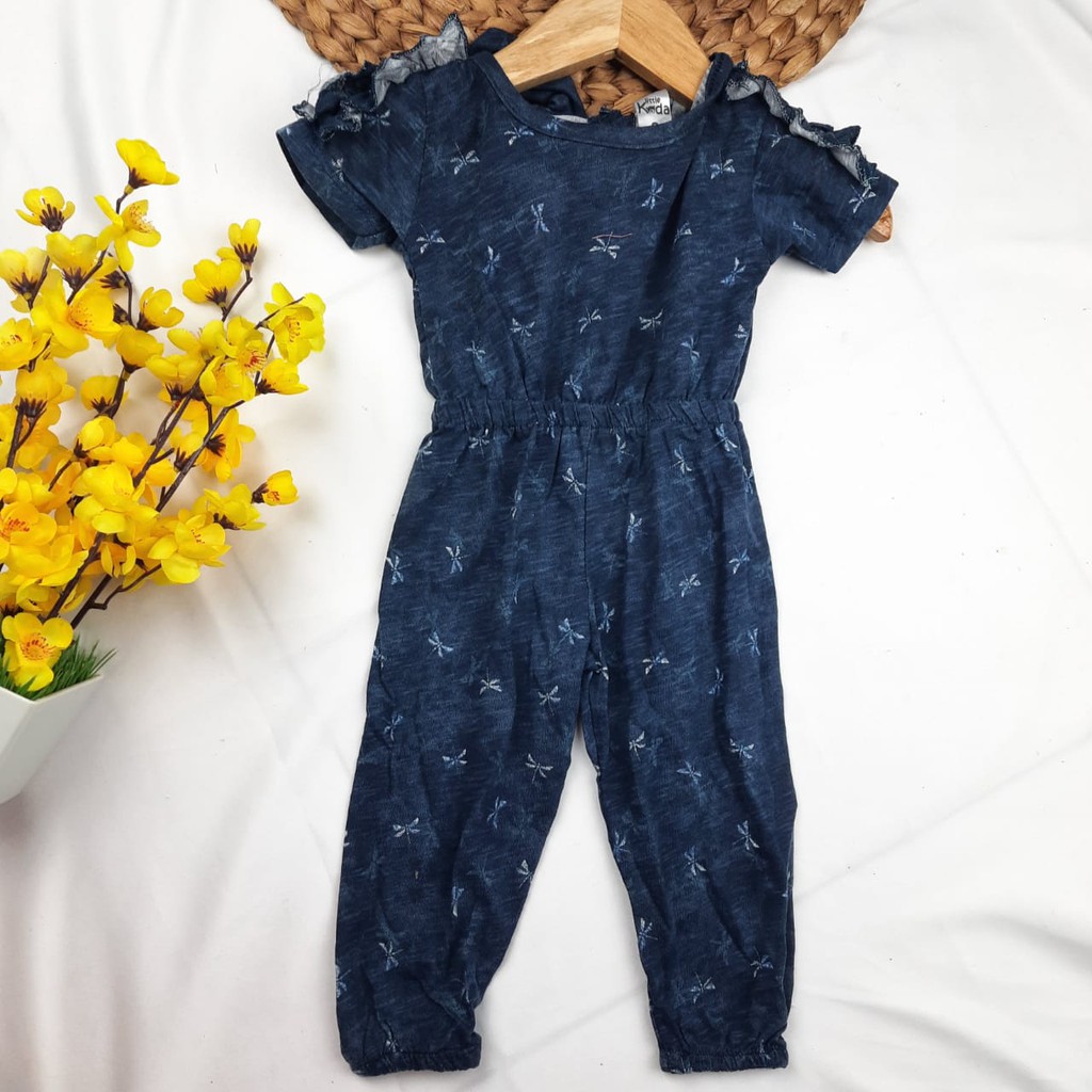 [PILIH MOTIF] JULIA JUMPSUIT ANAK PEREMPUAN BY LITTLE KODA FREE HEADWRAP UNTUK USIA 0-18 BULAN