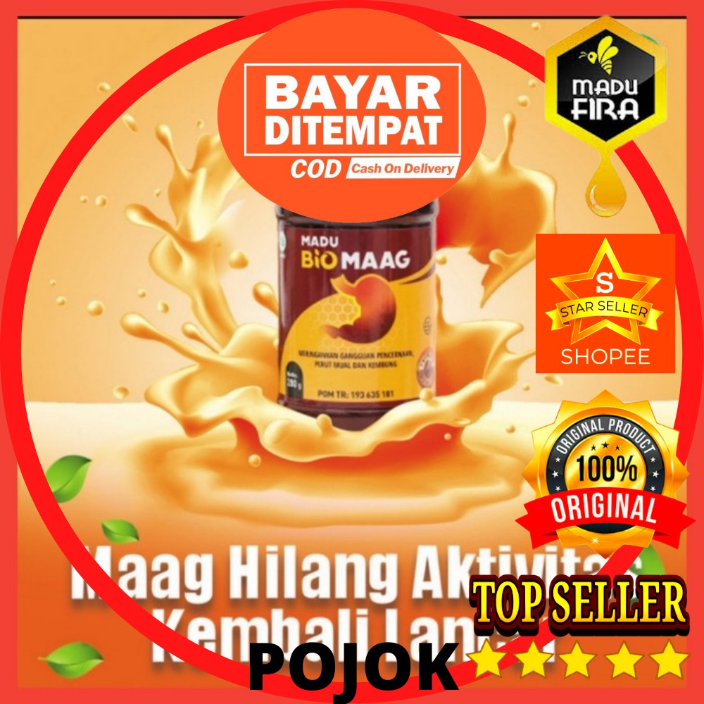 PROMO ( BISA COD ) Madu BIOMAAG ASLI | Biomag Obat Maag kronis, Asam Lambung, GERD, Anxiety biomagh