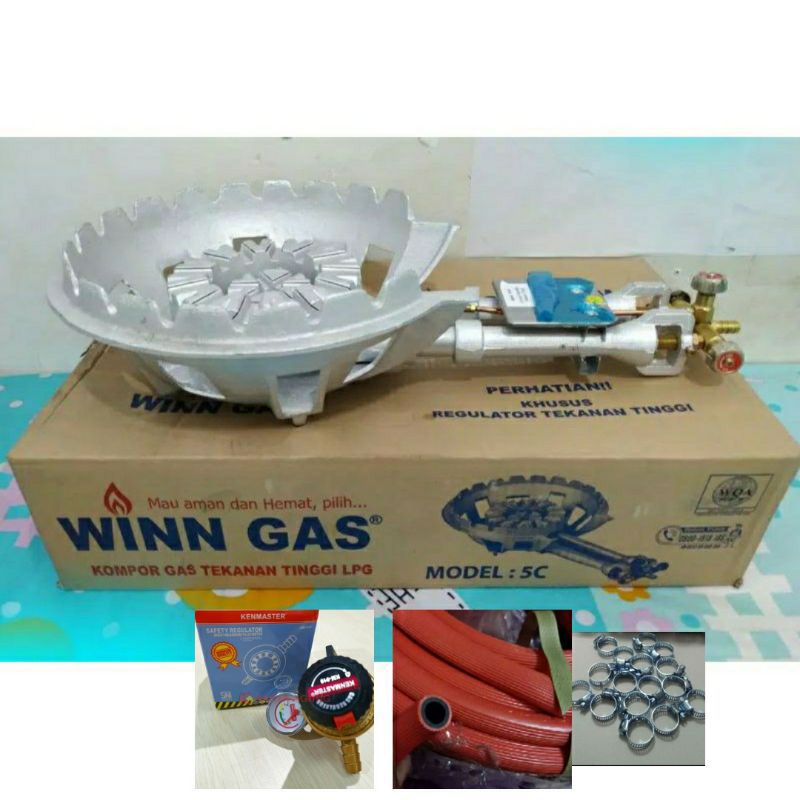 Winn Gas , 5C  ,   Win Gas   , Kompor , Restaurant  ,  High Pressure , Tekanan Tinggi