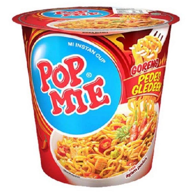 

POP MIE 75 GRAM KUAH GORENG RASA AYAM BASO BAWANG KARI SOTO INSTANT NOODLE MI INSTANT CUP POPMI POPMIE INSTAN MAKANAN RINGAN