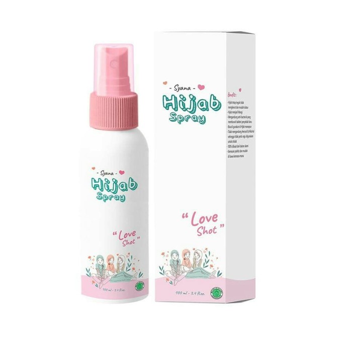 TERLARIS SYANA HIJAB SPRAY JILBAB KERUDUNG HIJAB INSTAN SPRAY