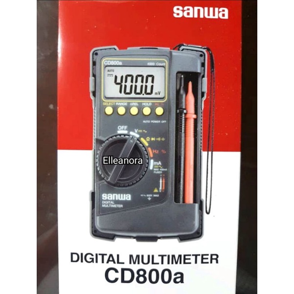 Multitester Multimeter Sanwa CD800A CD-800 A CD 800 A Original