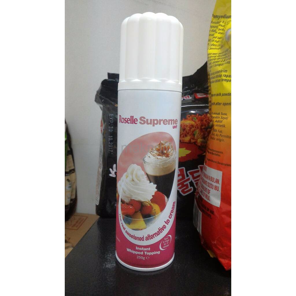 

Roselle Supreme Whipped Cream 250 gr