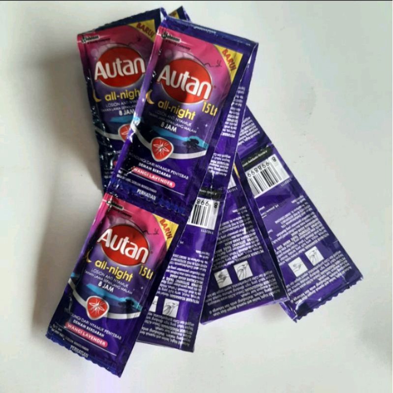 Autan Lotion Anti Nyamuk Renceng 24 x 6 ml