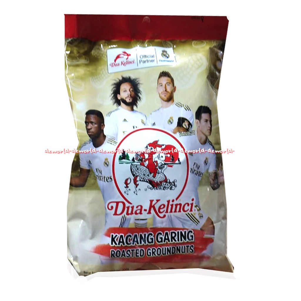 Dua Kelinci Kacang Kulit 180gr Roasted Peanuts Cemilan Kacang Garing 2Kelinci Roaste Peanut