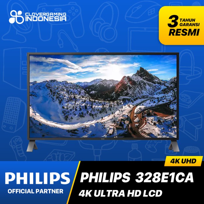 Philips 438P1 43&quot; 60Hz 4K UHD HDMI- Monitor LED Gaming Monitor