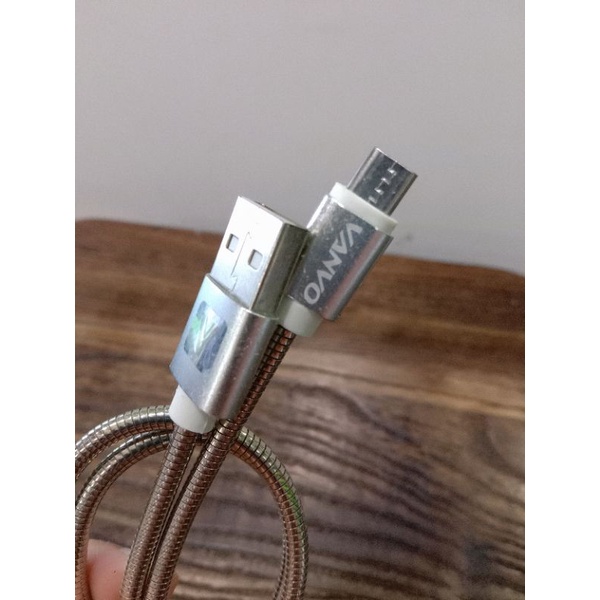 KABEL DATA VANVO METAL MICRO FAST CHARGING