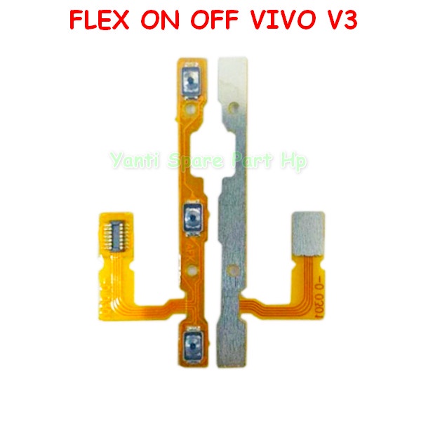 Flexible On Off Vivo V3 Original New