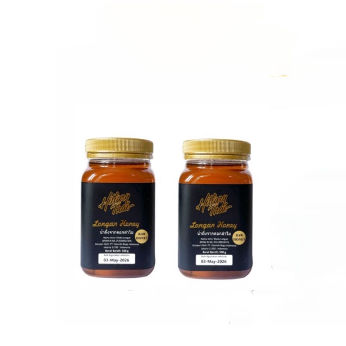 Hillary Thai Longan Honey 500 Gr Promo 2 Pcs