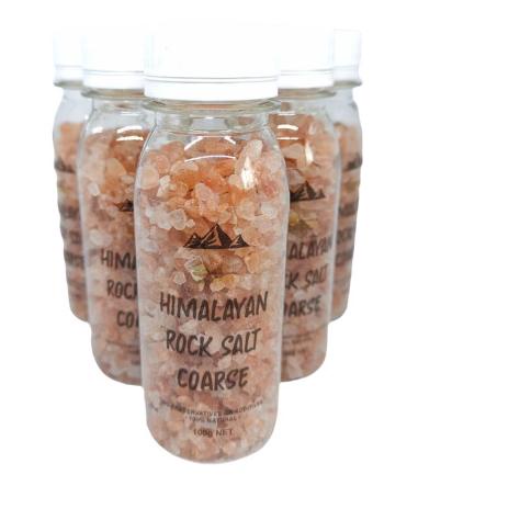 

❅ Himalayan Rock Salt Garam Laut Bukit Himalaya Pink Kasar Reiko 100gr ❁