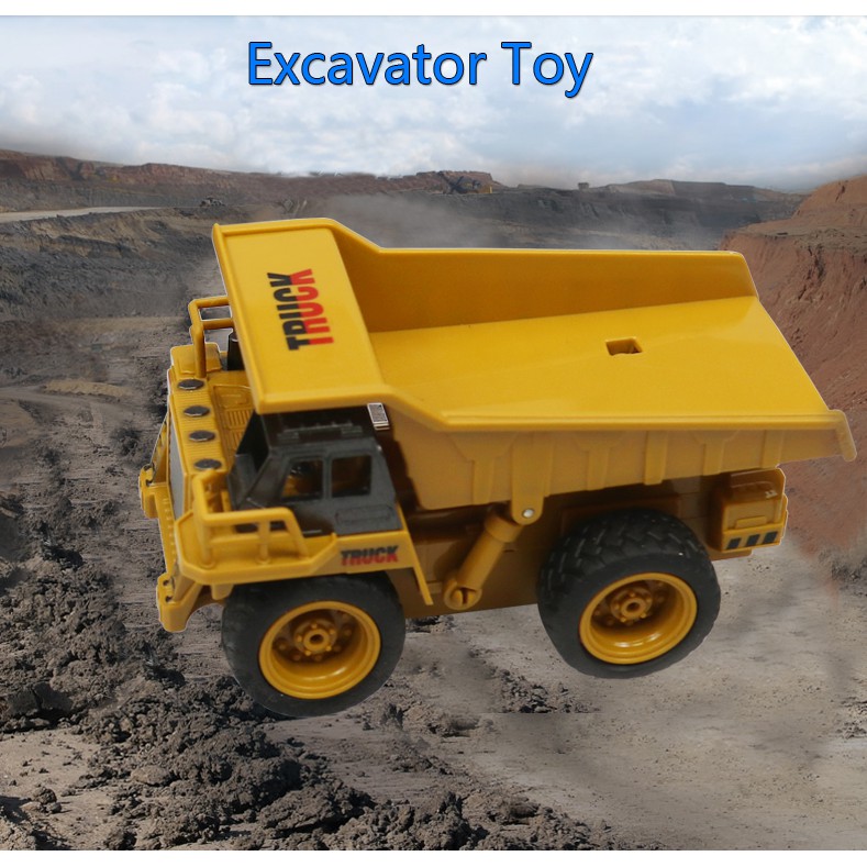 Mainan Anak Remote Control Mobil Mainan Teknik Termasuk Excavator /Crane / Dump Truck Remote Control