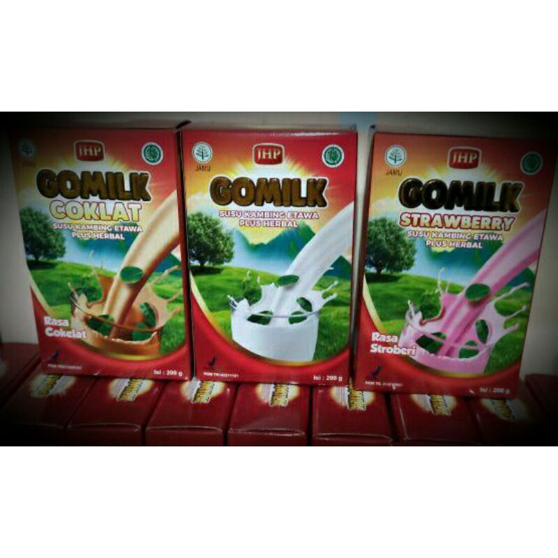 GROSIR GOMILK Susu Kambing Etawa plus herbal