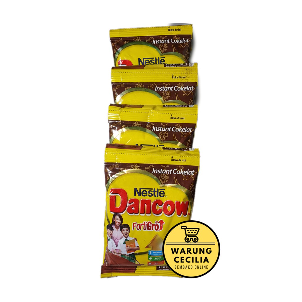 

Dancow Coklat / Cokelat Fortigrow - Susu Instan (1 renceng = 10 pcs)