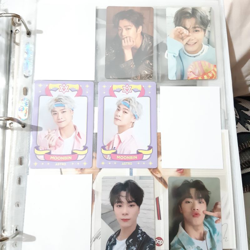 ASTRO MOONBIN MOON BIN PC PHOTOCARD SEASON'S GREETINGS 2018 2019 2020