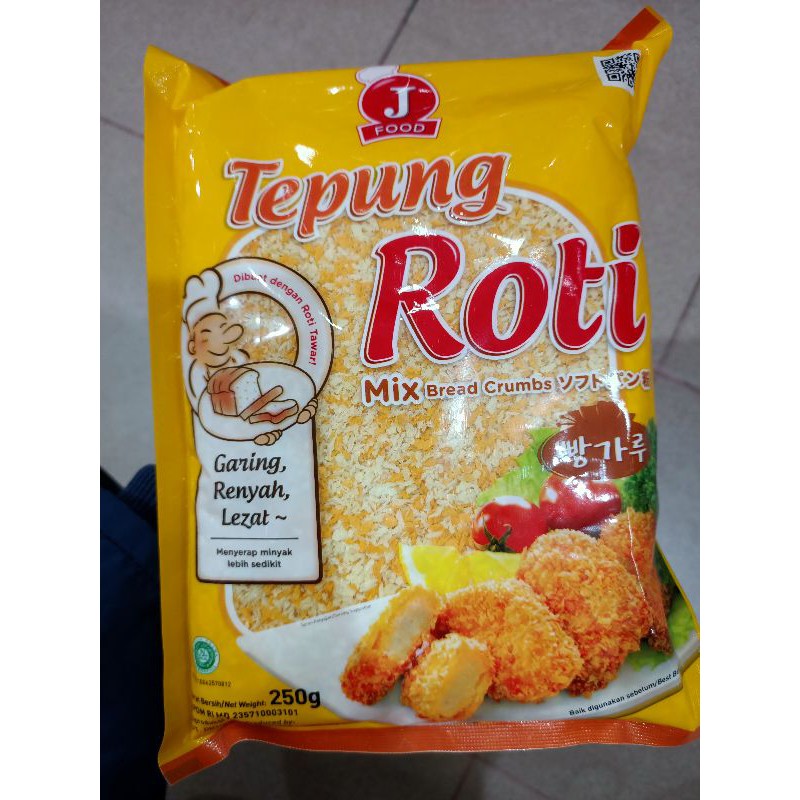 

TEPUNG ROTI MIX BREAD CRUMBS J FOODS