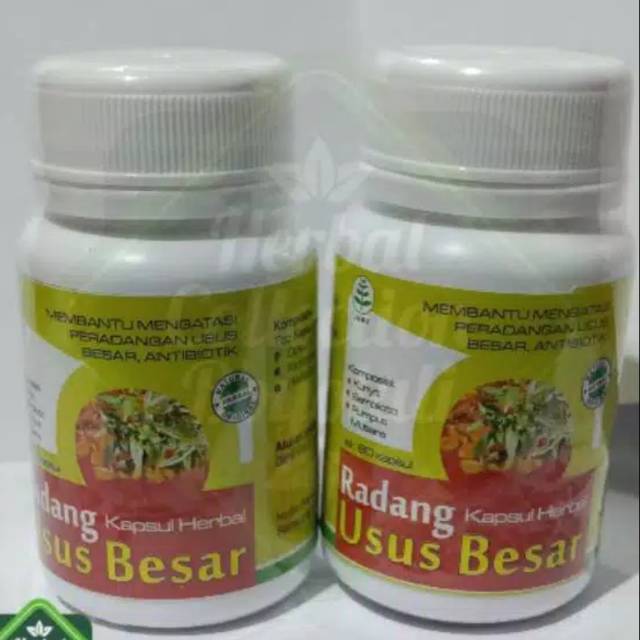 Obat Herbal Khasiat Ampuh Mengobati Radang Usus Dengan Kapsul Radang Usus Besar Alami Berkualitas Shopee Indonesia