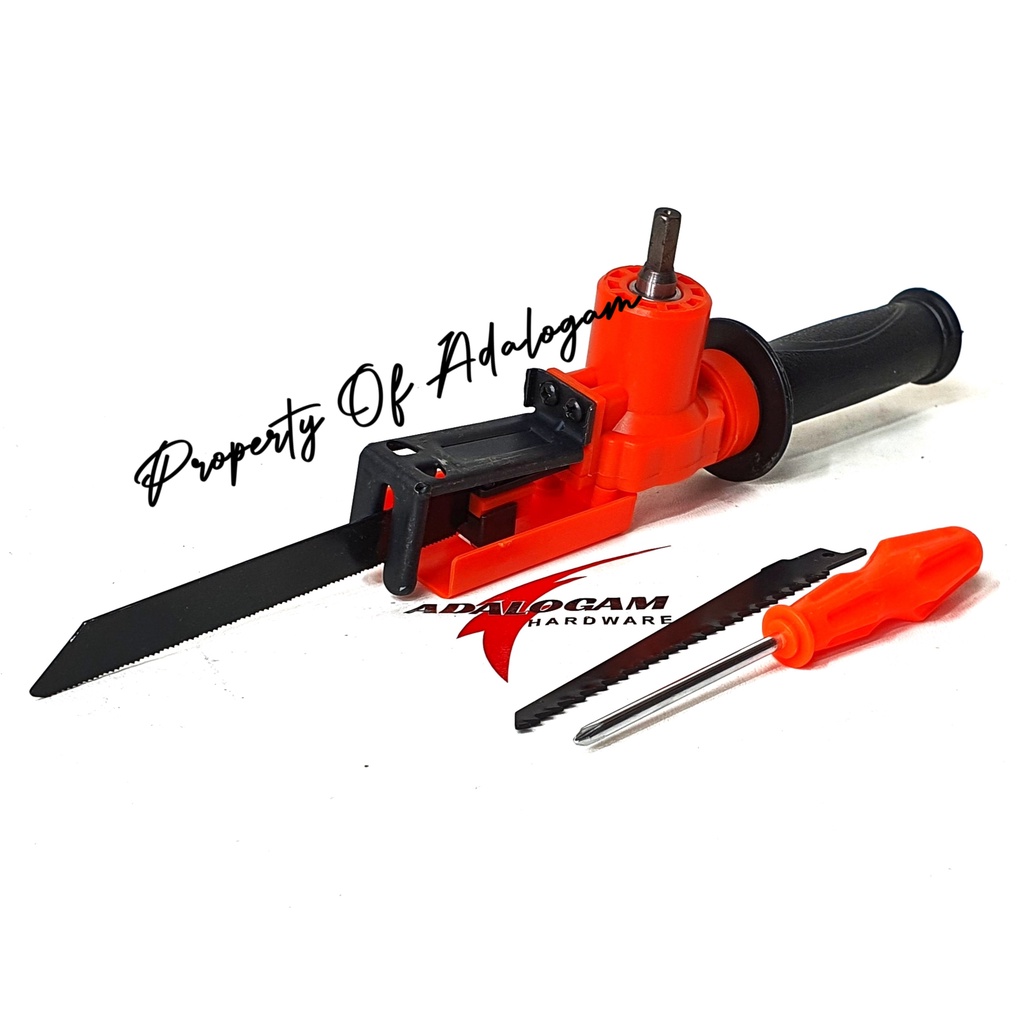 Adaptor Bor Drill Menjadi Gergaji Jig Saw - Konverter Mesin Bor Jigsaw