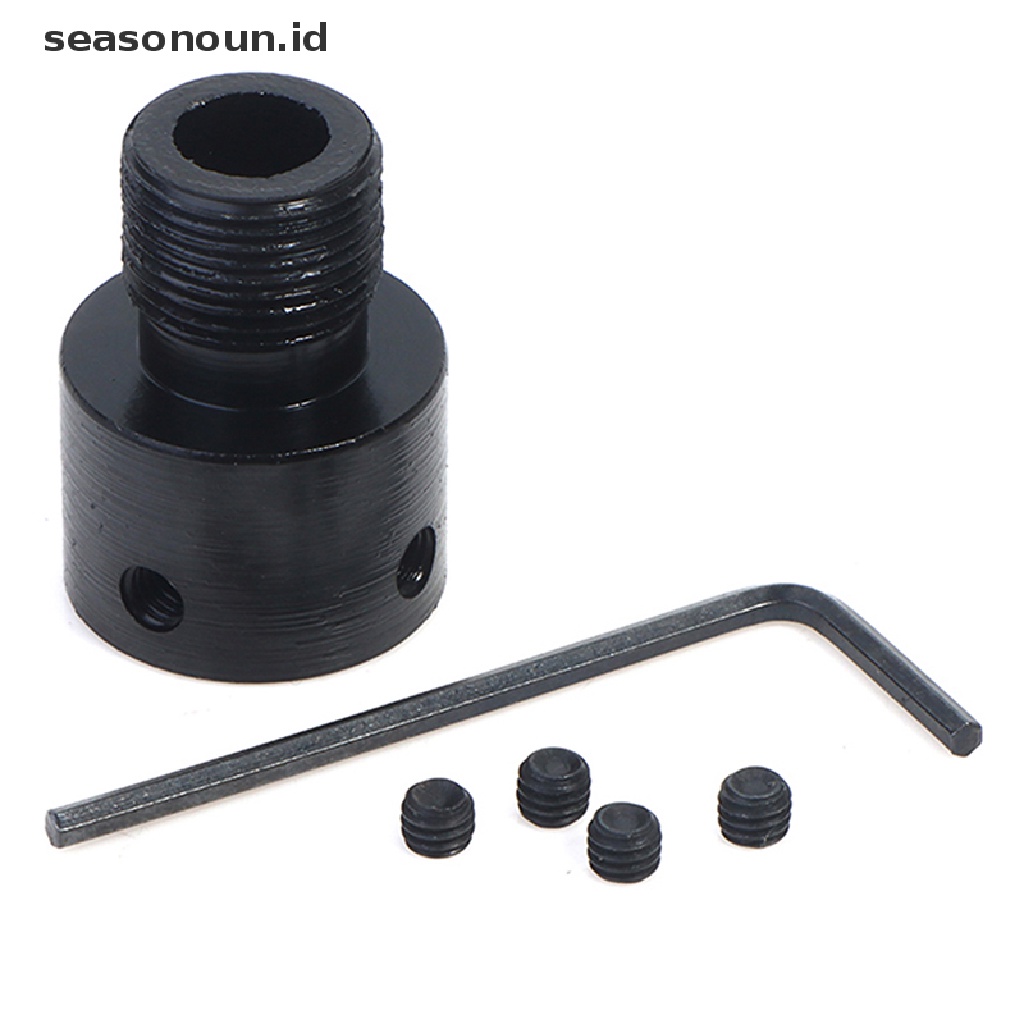 Muzzle Brake Adapter M14X1 Kiri AK / SKS Taktis CNC Steel Untuk 7.62x39 M14