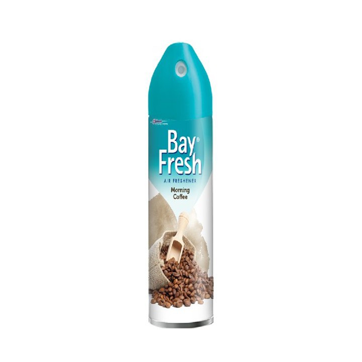 Bayfresh Air Freshener Aerosol Morning Caffe 225ml Bay Fresh